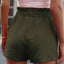 Summer new fungus waist slanted pocket casual shorts - Korvel