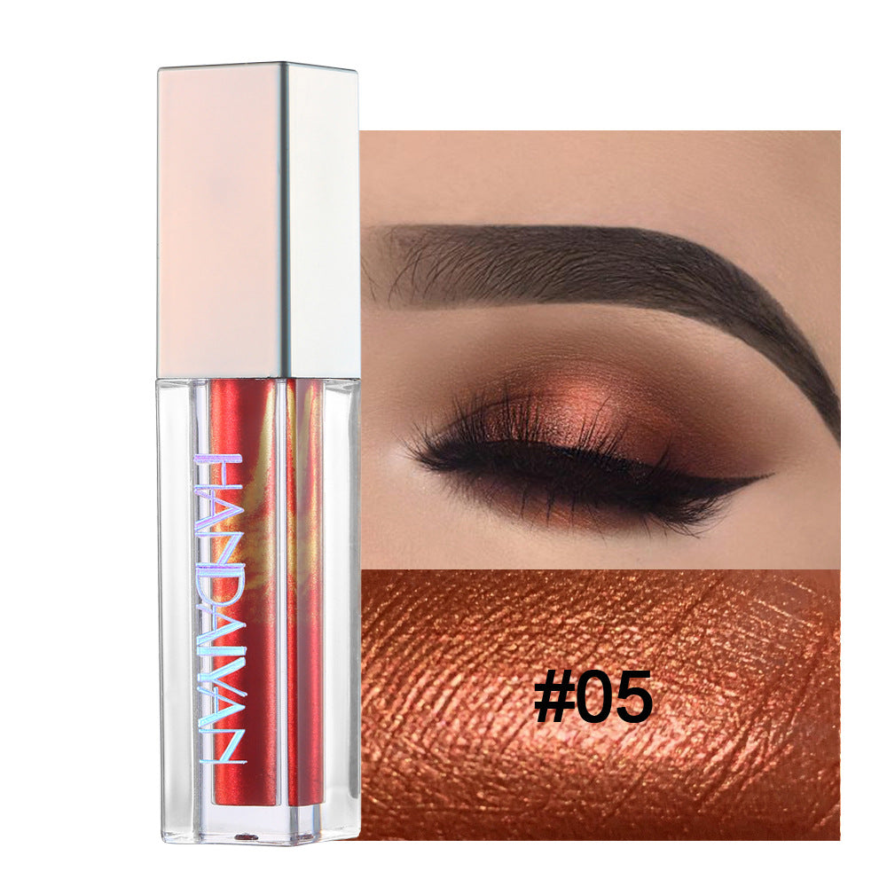 HANDAIYAN Eye Shadow Marble Liquid Eye Shadow Color Shine Diamond Chameleon Pearl Liquid Eye Shadow - Korvel