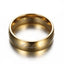 Bague en acier inoxydable avec police arabe personnalisée