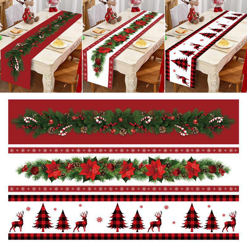 American Style Christmas Table Runner