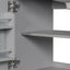 30inchgrey Bathroom Vanity with Sink ComboMulti-functional Bathroom Cabinet with Doors and Drawer Solid Frame and MDF Board - Korvel