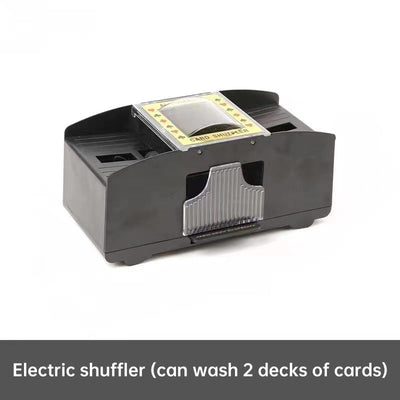 Silent ABS Card Shuffler for Poker and Board Games