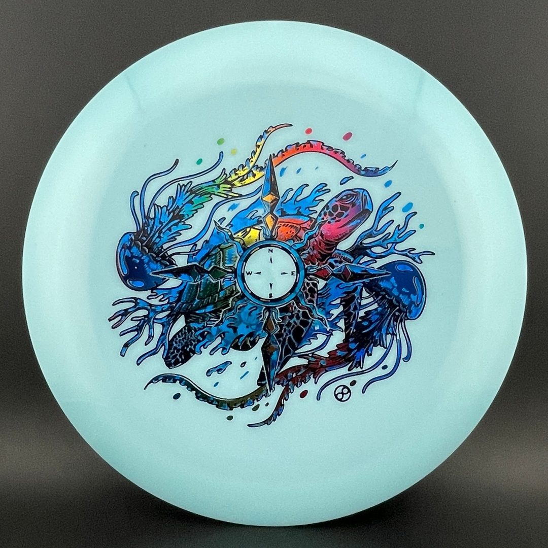 Color Glow Requiem - Turtle Navigator Disc Golf Driver