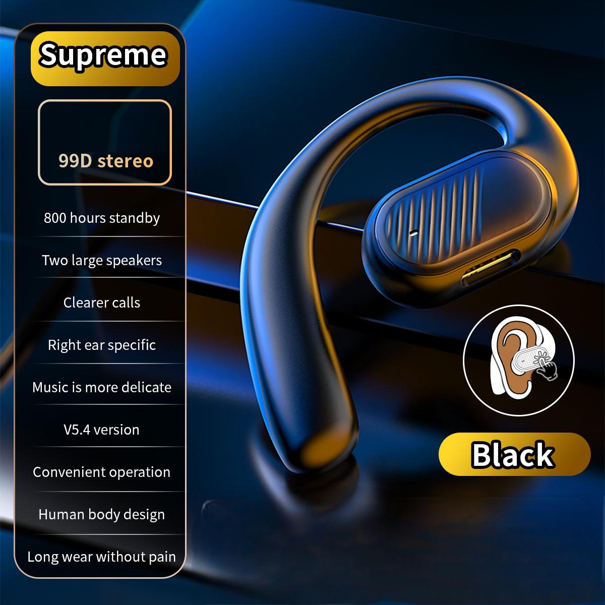 Premium Single Side Bluetooth Earphones with Long Battery Life