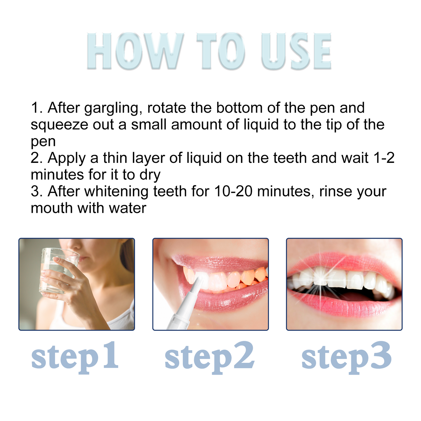 Premium Teeth Whitening Pen for Bright Smiles