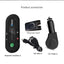 ANLUD Wireless Bluetooth Handsfree Car Kit Multipoint Speakerphone MP3 Music Player Sun Visor - Korvel
