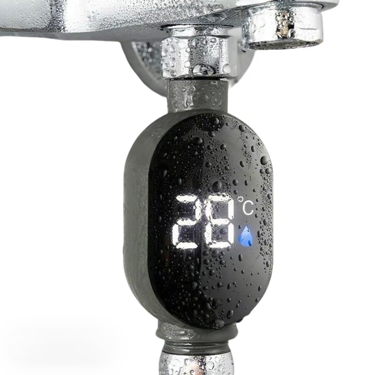 Monitor de Ducha AquaTemp - Medidor de Temperatura Inteligente