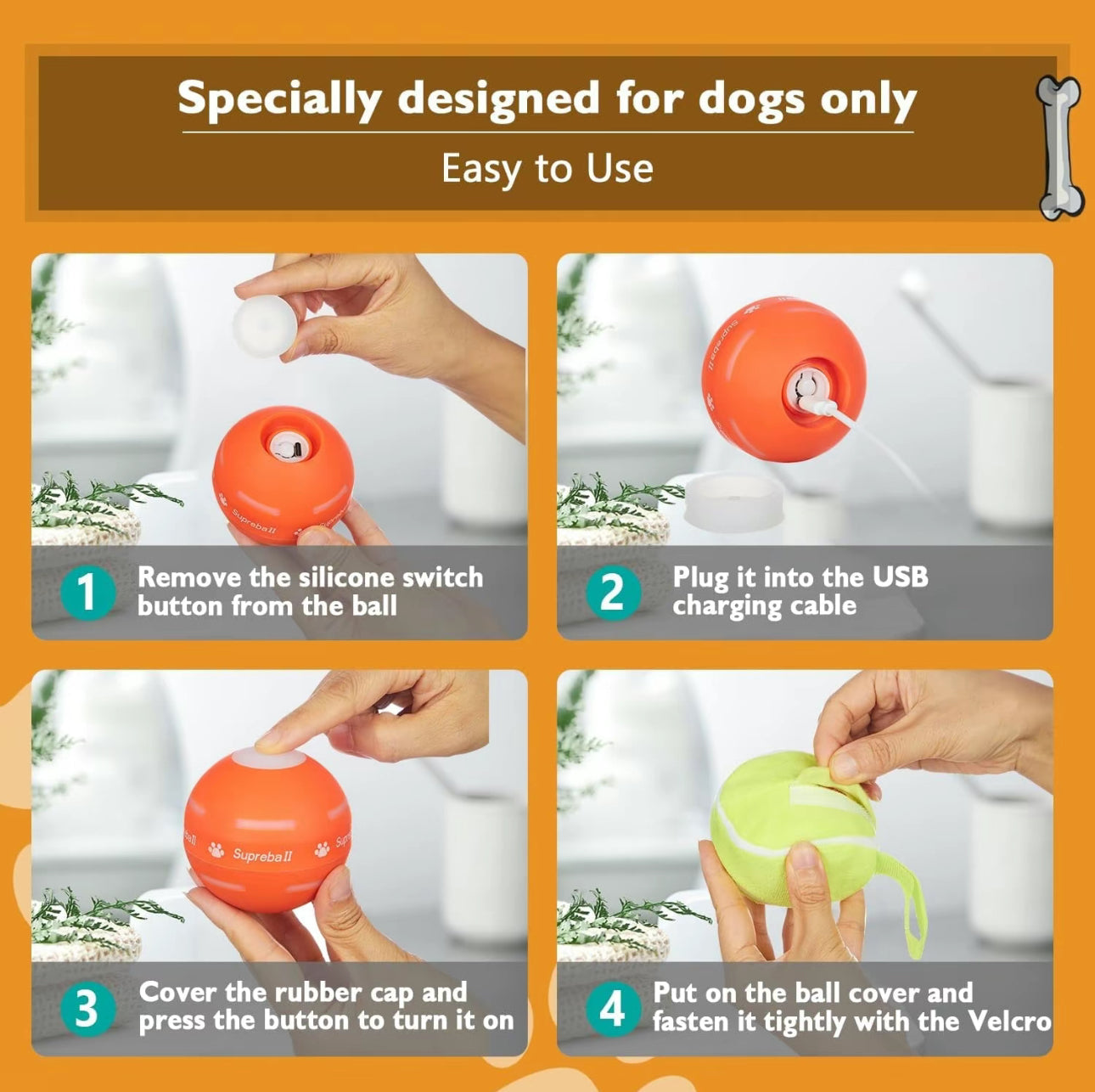 SmartRoll Pet Ball - Korvel