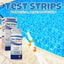 Test Strips, Swimming Pool Speed Residual Chloric Acid Base Number Total Alkalinity Total Hardness Water Quality Test Paper - Korvel