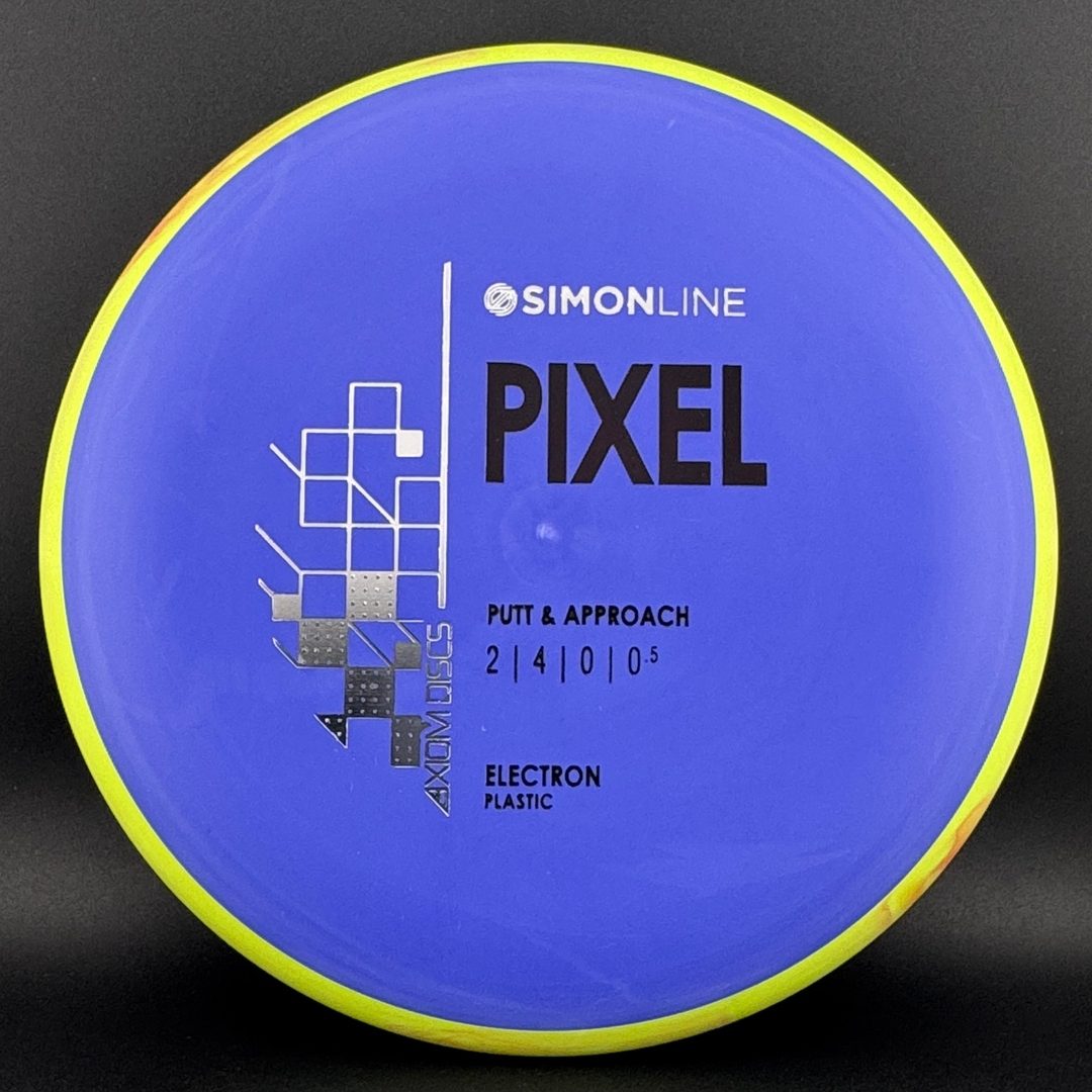 Medium Electron Pixel - Simon Line Disc Golf Putter
