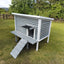 Outdoor Breathable Cat House for Outside Cats,Cat Shelter for Feral Cats with Escape Door,Porch Deck - Korvel