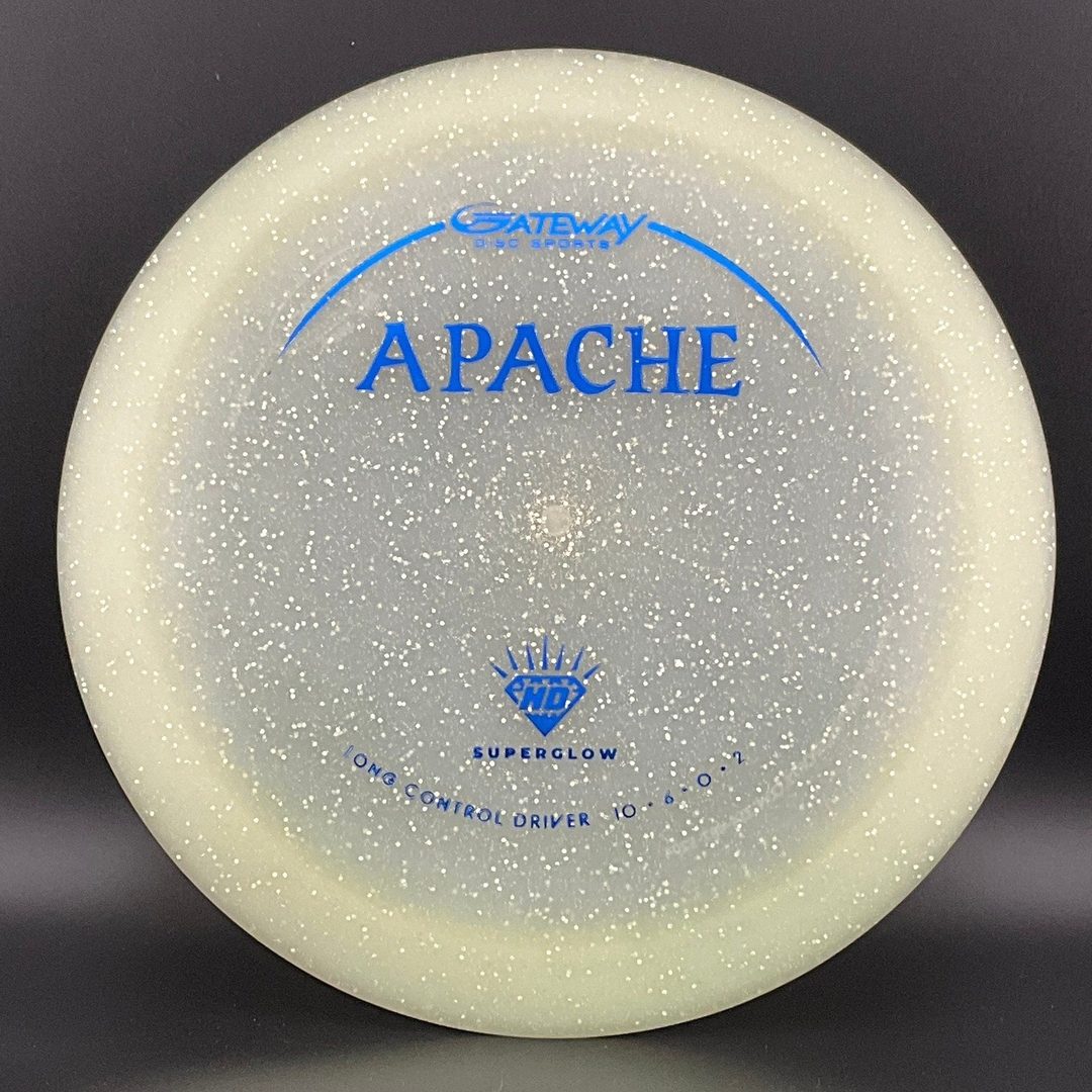 Controlador de Disco de Golf HD Superglow Metal Flake Apache