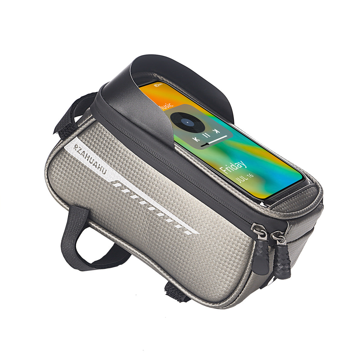 Bicycle Bag Front Beam Bag Upper Tube Bag Mountain Bike Bag Large Capacity Mobile Phone Bag Bicycle Riding Equipment - Korvel
