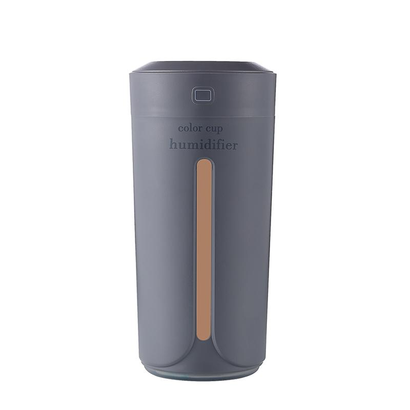 Color Cup USB Air Humidifier - Mini Aroma Diffuser with LED Lights