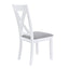Ensemble de salle à manger rustique minimaliste en bois TOPMAX 5 pièces