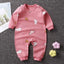 2024 Spring Autumn 0-2 Years Old Baby Romper Baby Jumpsuit Boys Girls Long-sleeved Trousers Newborn Romper Climbing Clothes - Korvel