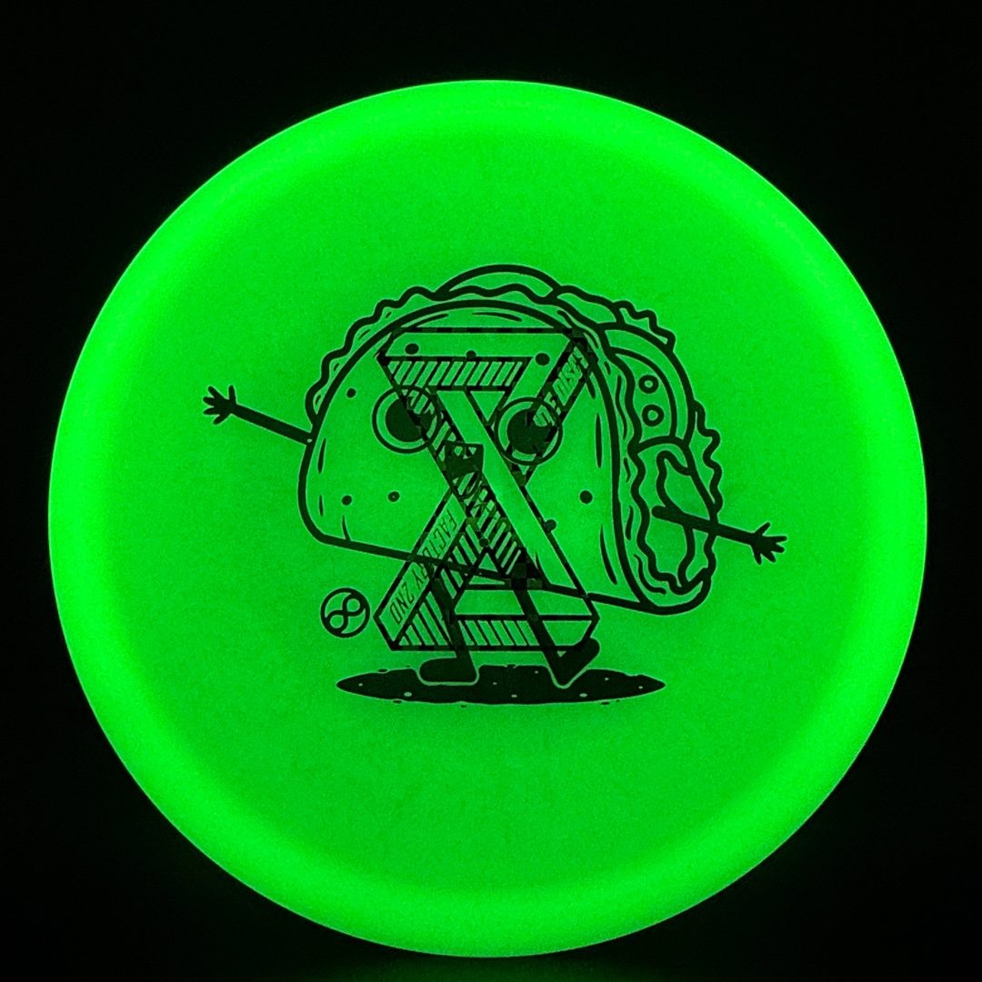 Glow C-Blend Centurion - X-Out Taco Disc Golf Driver