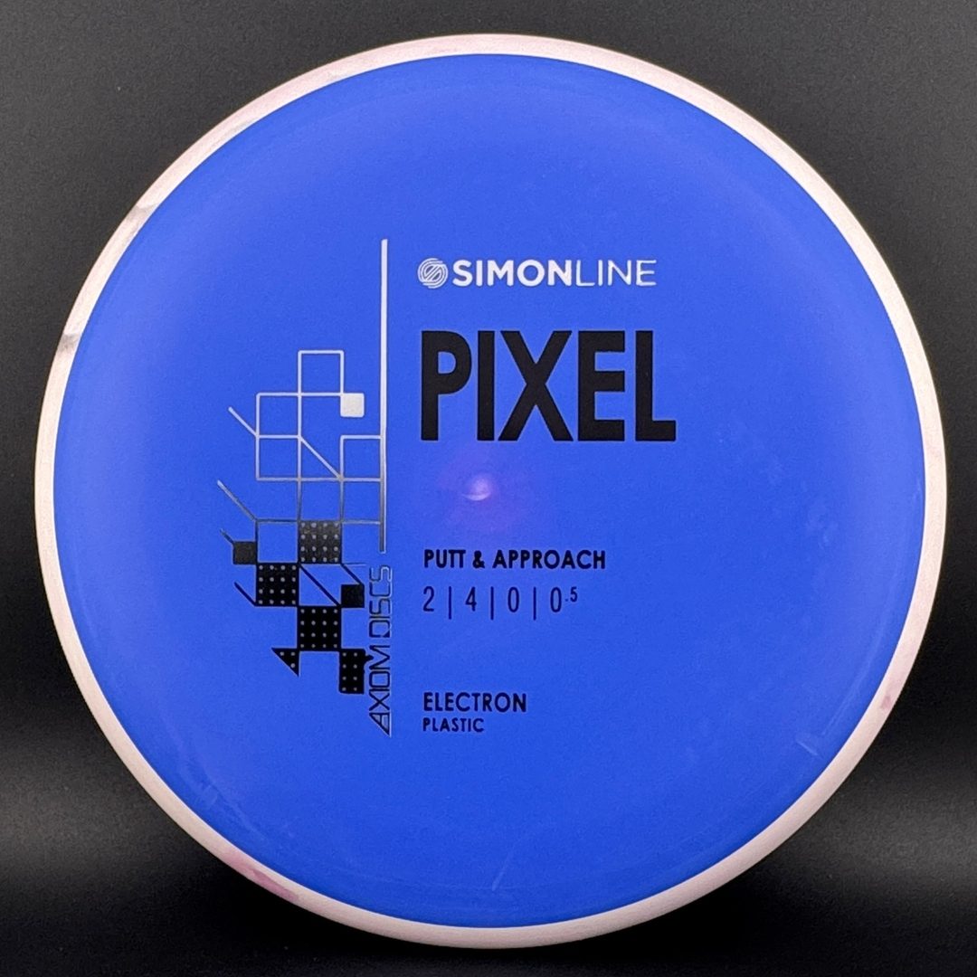 Medium Electron Pixel - Simon Line Disc Golf Putter