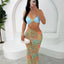 Robe longue sans bretelles et dos nu pour femmes élégante