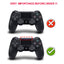 Suitable for PS4 handle L2 R2 extended button PS4 extended button trigger button extended extended extended button rubber pad - Korvel