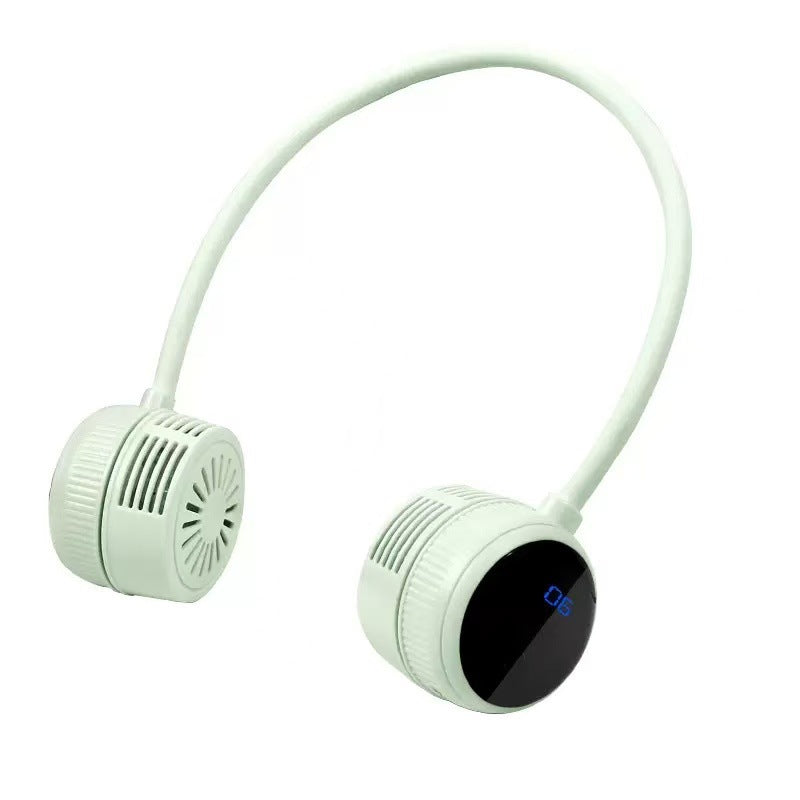 Foldable Neck Fan - Portable Bladeless Design for Outdoor Comfort