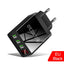 Cargador Rápido 3USB con Pantalla Digital Premium