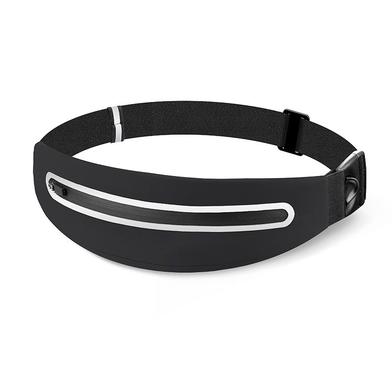 Sports waist bag, running phone bag, waterproof reflective, men's and women's outdoor close fitting storage running bag, new model - Korvel