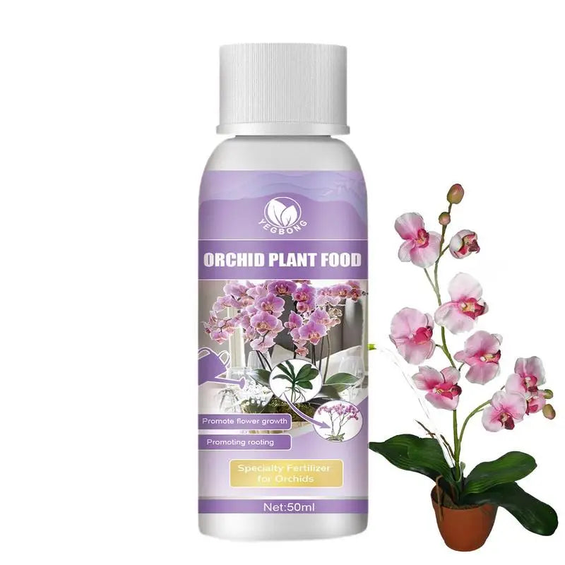 Engrais liquide pour orchidées 50 ml pour des fleurs éclatantes
