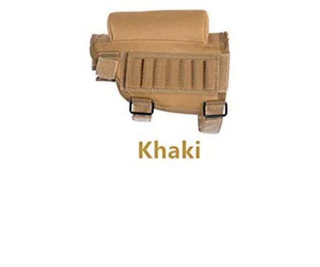 Outdoor Tactical Cheek Bag Bullet Bag Accessory Bag 98K CS Military Fan Two-In-One Bullet Bag Portable Gun Stock Bag - Korvel