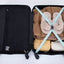 Ensemble de bagages léger en ABS de 3 pièces avec roues pivotantes - Vert