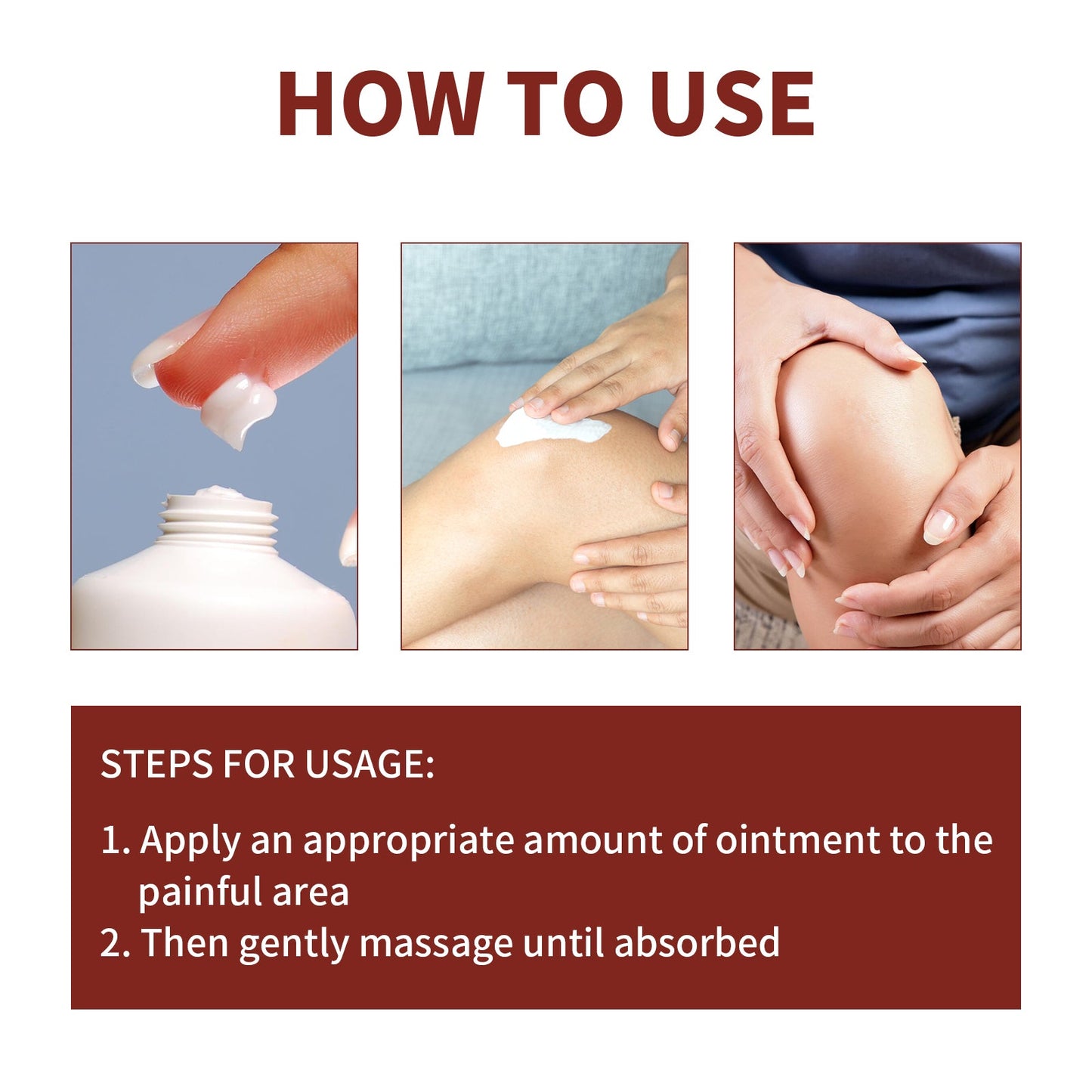 Joint Care Cream, Relieve Cervical Spine, Waist, Leg And Knee Joint And Bone Pain Body Massage Care Cream - Korvel