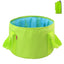 Multi-Purpose Outdoor Travel Portable Folding Bucket Foot Bucket Washbasin Camping Bucket Enlarged - Korvel