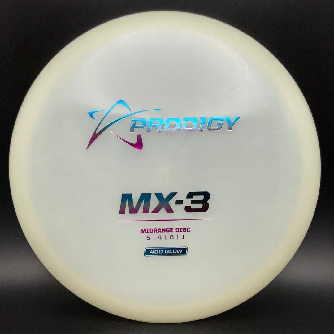 MX-3 (400 Glow) - First Run Disc Golf Midrange