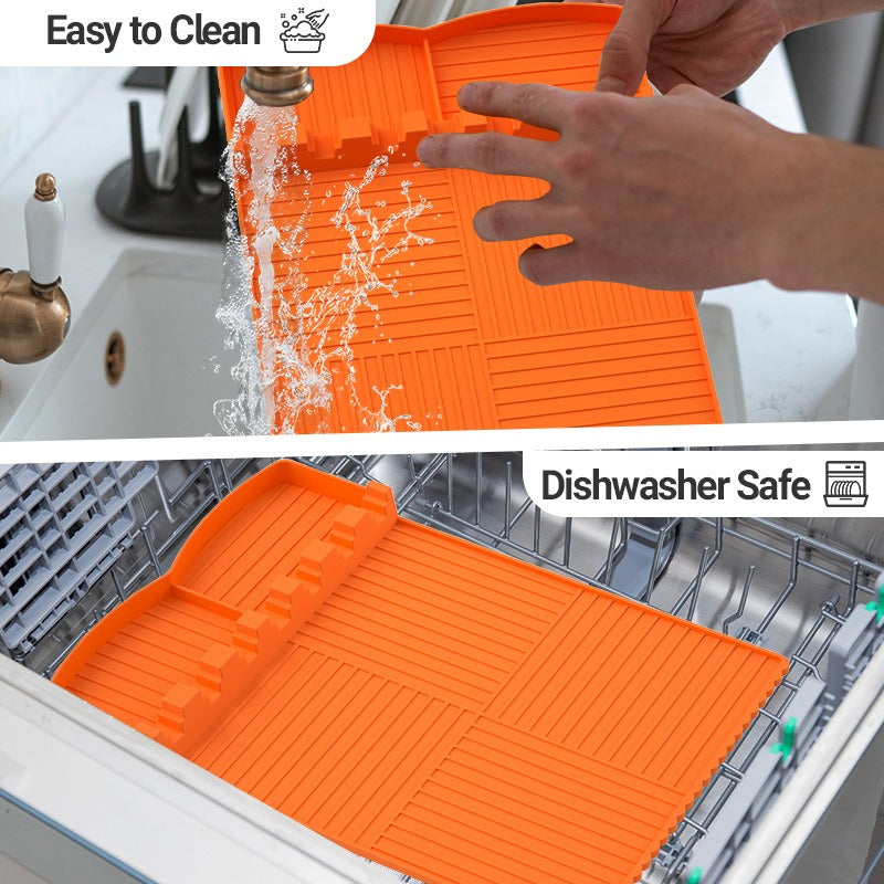 Premium Silicone Barbecue Cover & Baking Tray Pad