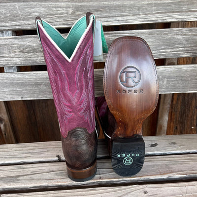 Vibrant Purple Cowgirl Boots for Women | Roper - Korvel