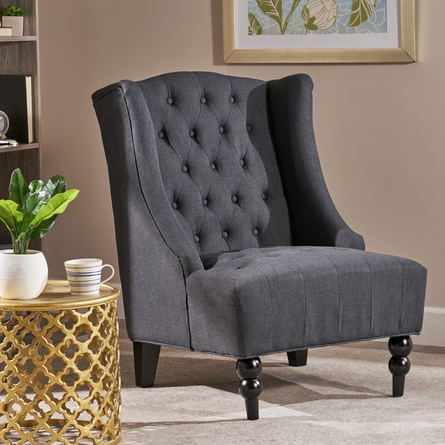 TODDMAN HI-BACK CLUB CHAIR - Korvel