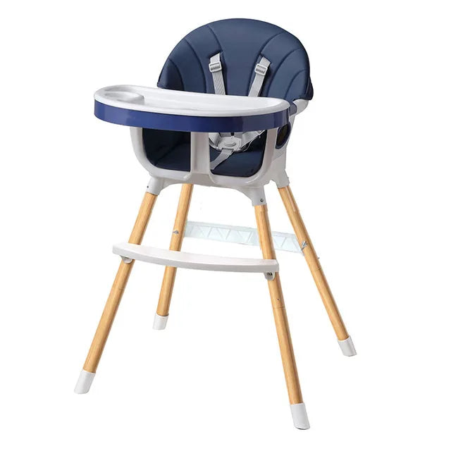 Chaise de salle à manger pour enfants à hauteur réglable pour un nettoyage facile