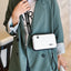 PC hard shell toiletry bag 7-inch shoulder crossbody bag hand storage bag suitcase small bag - Korvel