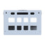 16 Bay Locking Charging Cabinet for Laptops and Chromebooks - White