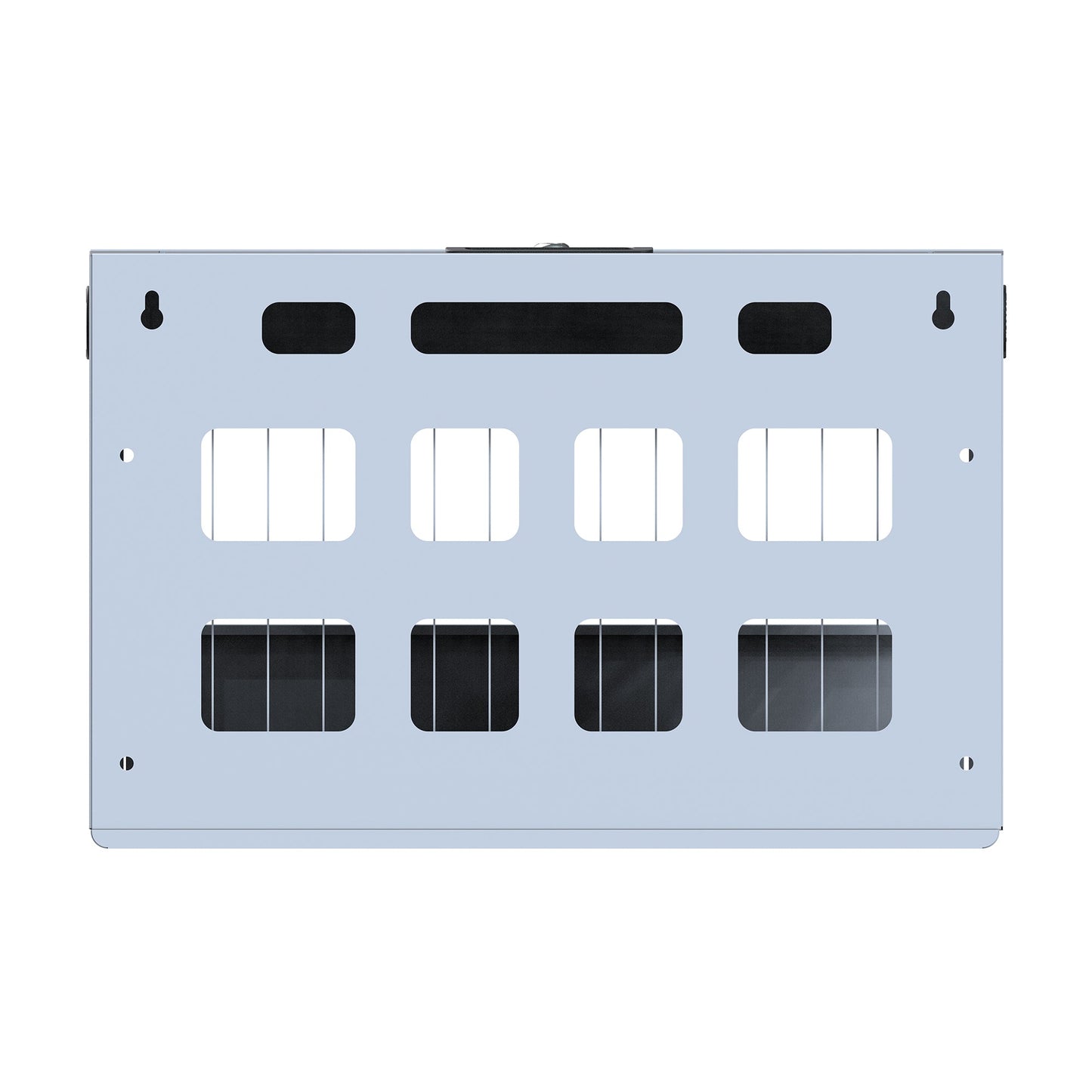 16 Bay Locking Charging Cabinet for Laptops and Chromebooks - White