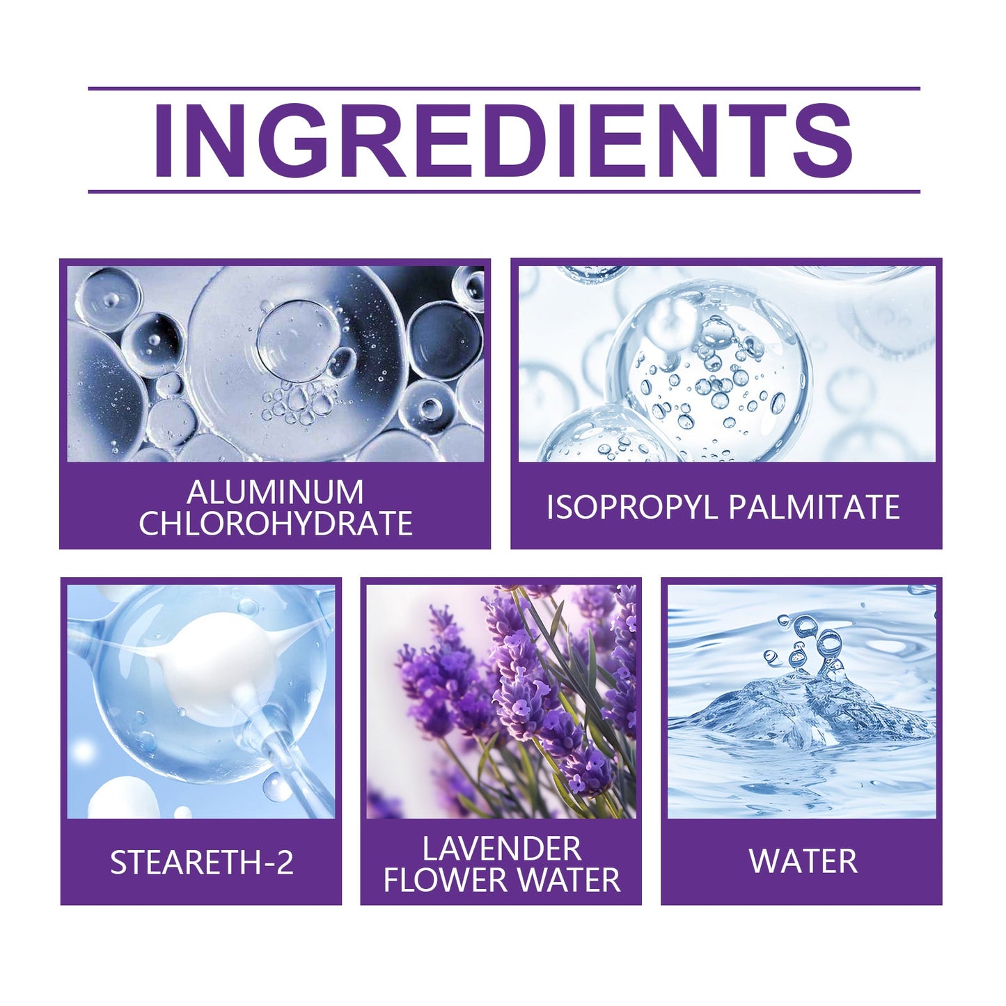 Lavender Deodorant For Summer Armpit Workouts, Sweat Odors Cleaning And Staying Portable Deodorant - Korvel