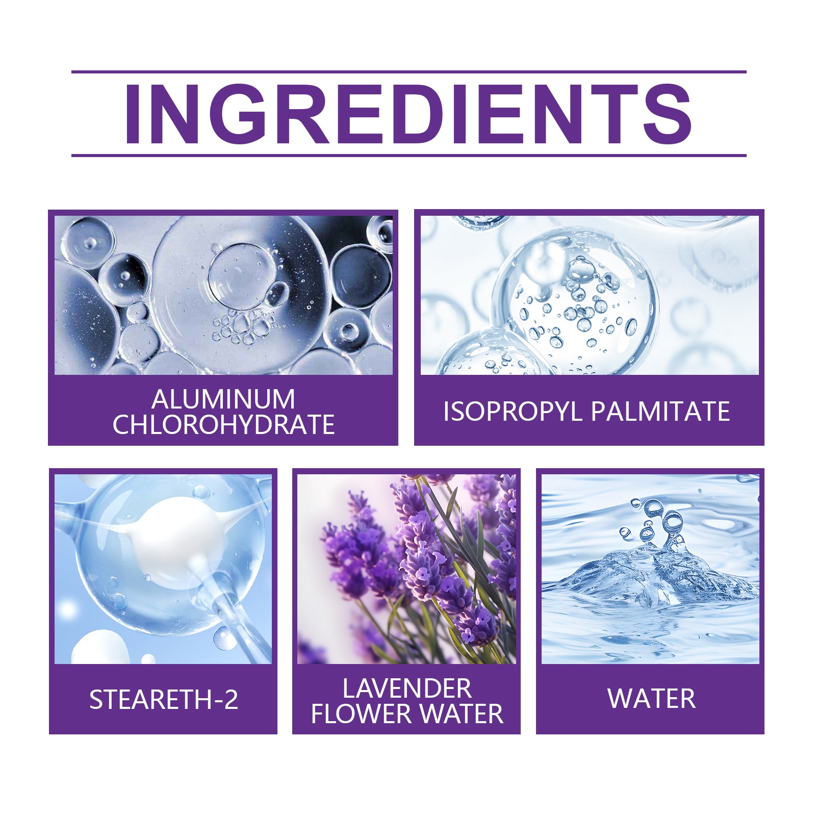 Lavender Deodorant For Summer Armpit Workouts, Sweat Odors Cleaning And Staying Portable Deodorant - Korvel