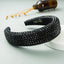Premium Wide Brimmed Headdress with Rhinestones