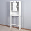 Elegant Over-the-Toilet Storage Cabinet with Adjustable Shelves