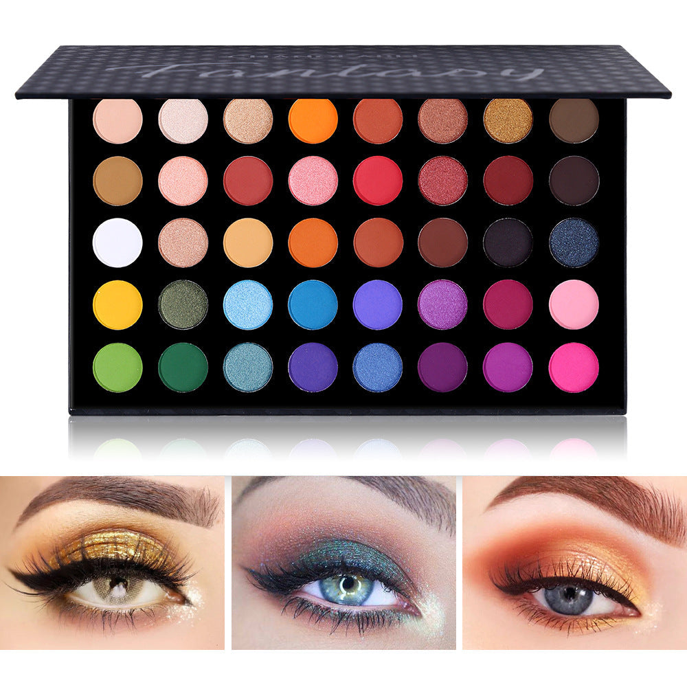 UCANBE James Charles 39 Colors Murphy Eyeshadow Glitter Earth Color Eyeshadow - Korvel