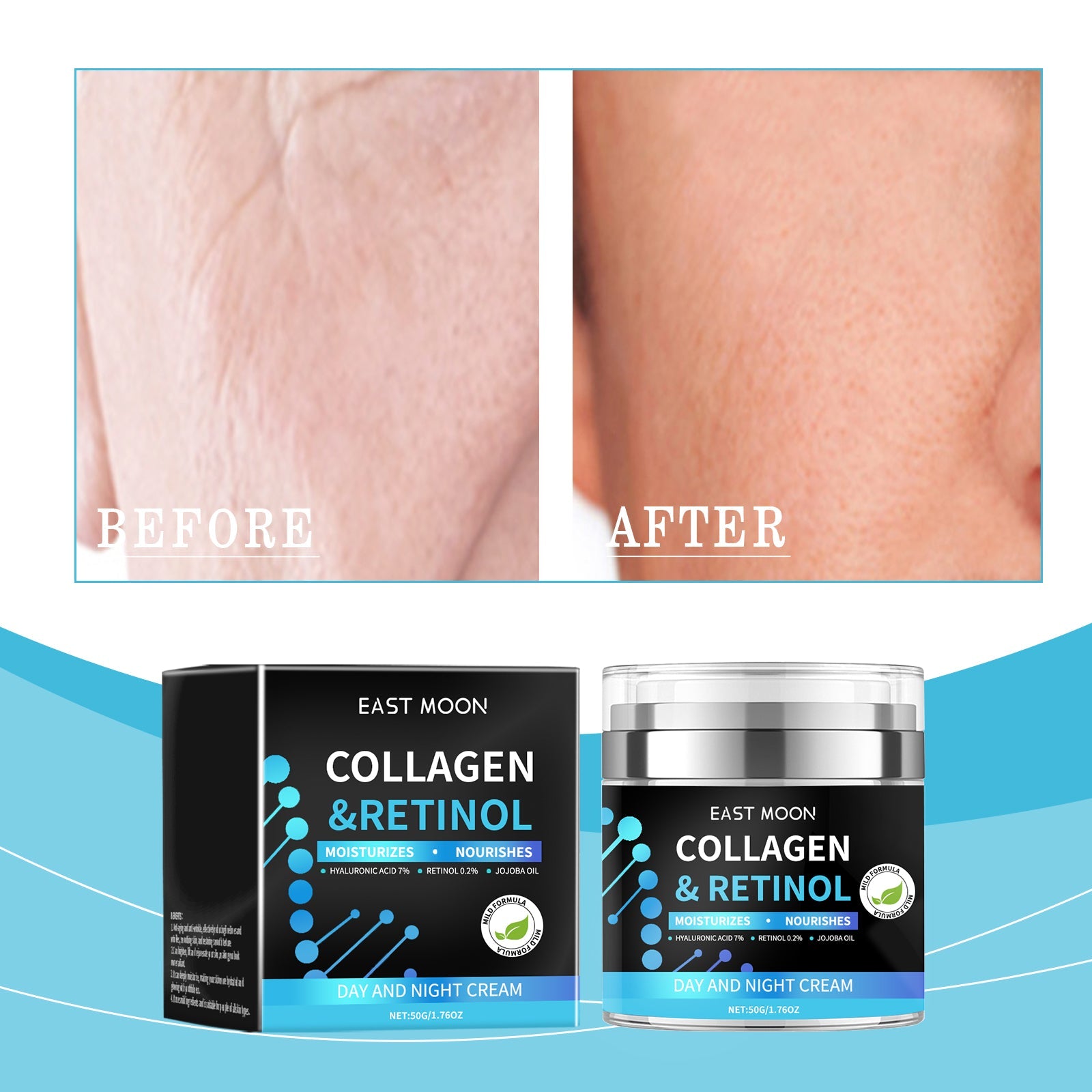 Men's Moisturizer, Deeply Nourishes Facial Skin And Improves Skin Quality - Korvel