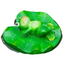 Floating Frog and Fish Pond Scenery Water Surface Decoration Water Fountain Resin - Korvel