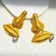 Baroque Style Lips Design Dangle Earrings for Women