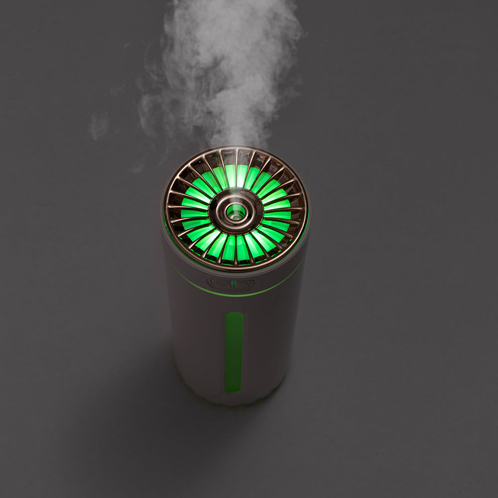 Humidificador de Aromaterapia Portátil USB para Coche con Luz Nocturna