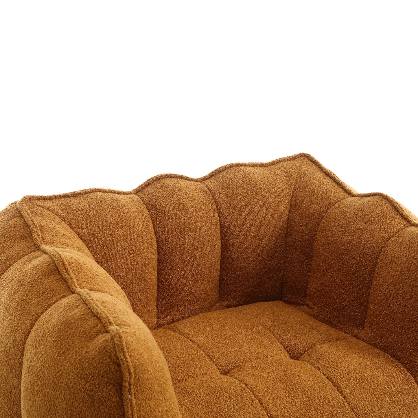 Fauteuil en Bean Bag Doux Premium avec Mousse Haute Résilience pour le Confort